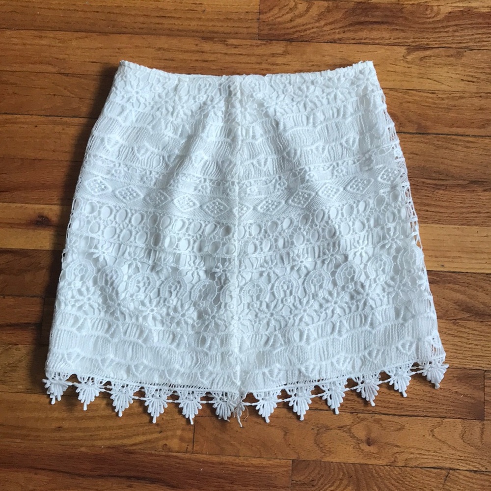 Necessary Objects lace skirt